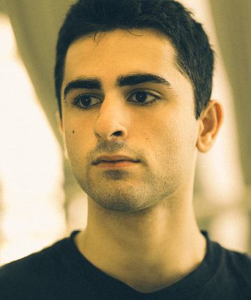 Portret van danser Joey Gertin